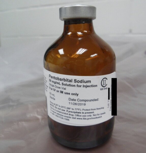 Pentobarbital (Nembutal) Oral Solution